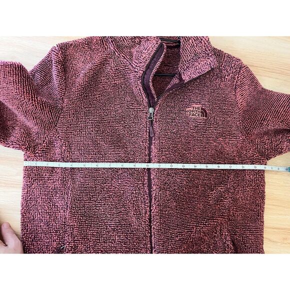 The North Face Osito Women's Size Large Fleece Soft Fluffy Full Zip Rose Pink - Picture 5 of 6
